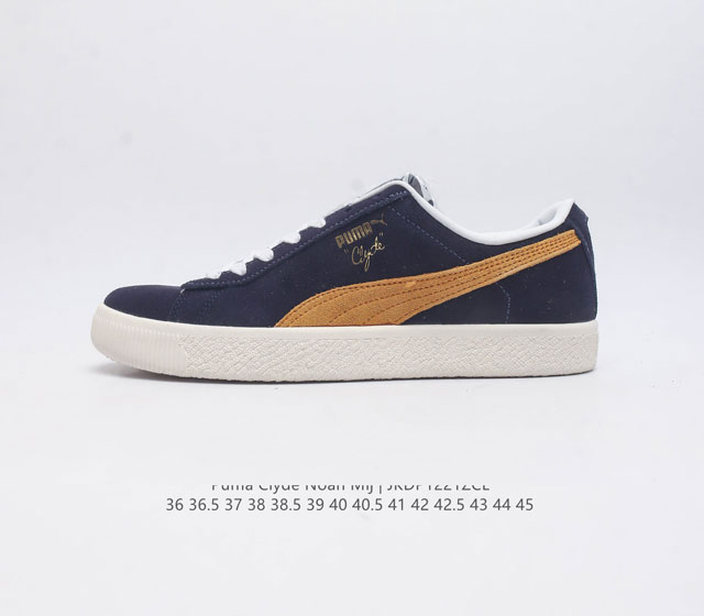 彪马 Noah Xpuma Clyde 运动板鞋 五十周年纪念 彪马重生 时值 Clyde 诞生 50 周年 Puma 携手诸多潮流单位再度演绎经典鞋款 而此次