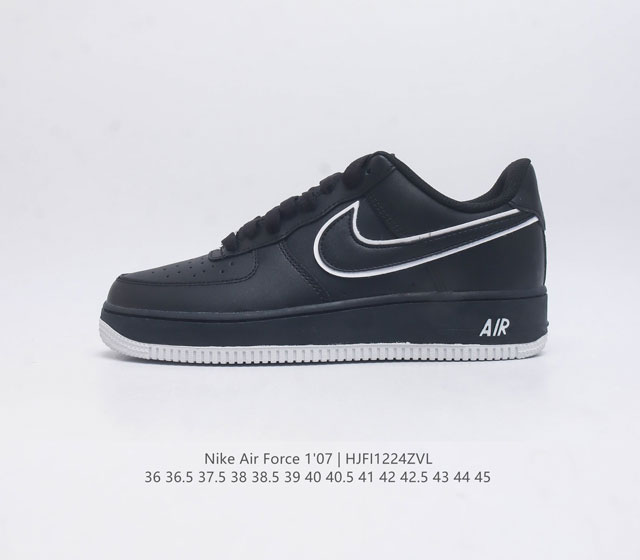 耐克 Nike Air Force 1 07 空军一号af1 低帮百搭休闲运动板鞋 柔软 弹性十足的缓震性能和出色的中底设计 横跨复古与现代的外型结合 造就出风 - 点击图像关闭