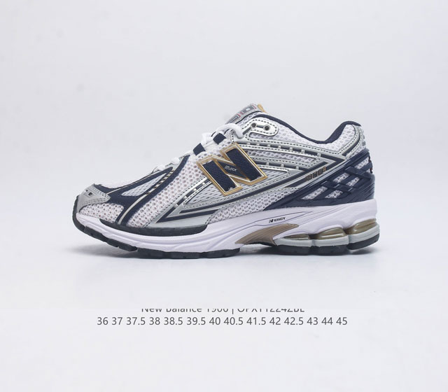 新百伦 New Balance M1906系列 复古运动鞋单品宝藏老爹鞋款 作为nb最经典的档案鞋型之一 与2002一样 1906有着nb最成熟的技术加持和复古