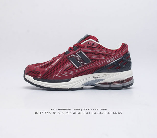 新百伦 New Balance M1906系列 复古运动鞋单品宝藏老爹鞋款 作为nb最经典的档案鞋型之一 与2002一样 1906有着nb最成熟的技术加持和复古