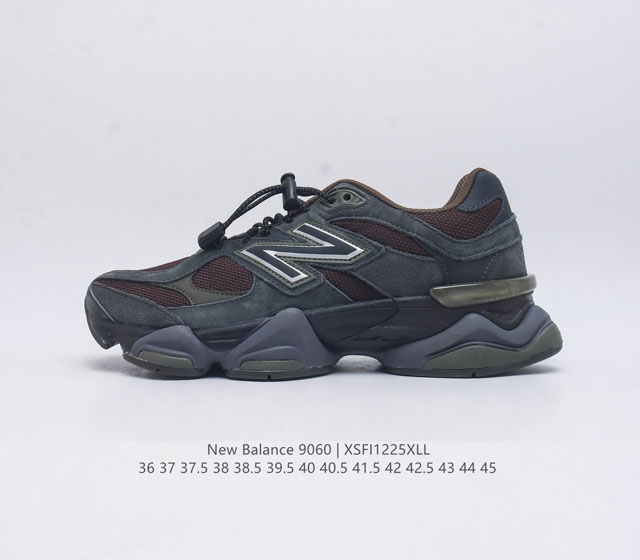 公司级 Nb 新百伦 New Balance Nb9060小象蹄男女款9060舒适百搭老爹鞋 全新 9060 款式将经典风格与现代设计融合到日常多功能性中 90