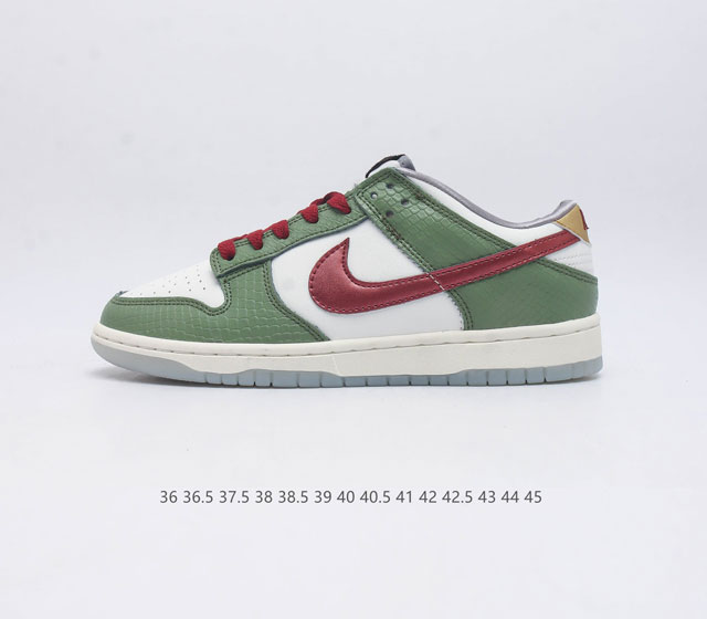 真标 耐克 Nike Dunk Low 运动鞋 复古滑板鞋 Sb系列经典运动鞋 采用天然皮革 经久耐穿 塑就如元年款 Dunk 般的复古质感 鞋头透气孔 搭配鞋