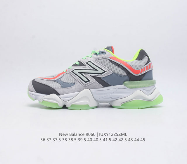 公司级 Nb 新百伦 New Balance Nb9060小象蹄男女款9060舒适百搭老爹鞋 全新 9060 款式将经典风格与现代设计融合到日常多功能性中 90