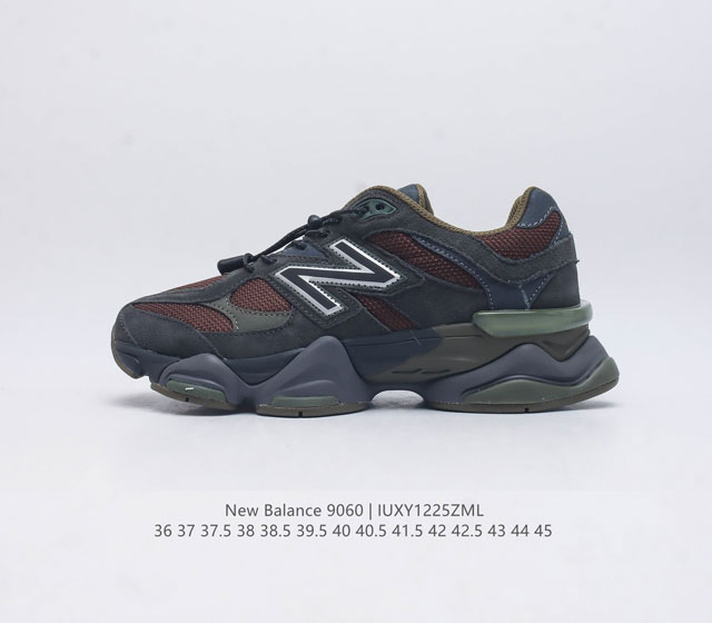 公司级 Nb 新百伦 New Balance Nb9060小象蹄男女款9060舒适百搭老爹鞋 全新 9060 款式将经典风格与现代设计融合到日常多功能性中 90