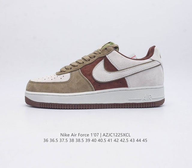 公司级 Af1耐克 Nike Air Force 1 07 Low 空军一号 低帮 原楦头原纸板 打造纯正空军版型 专注外贸渠道 全掌内置蜂窝气垫 原盒配件 原