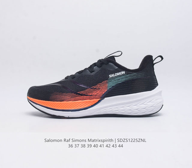 萨洛蒙 Salomon Raf Simons Matrixspirith 运动鞋 缓冲轻量 缓震回弹运动鞋男女士跑鞋 厚底增高老爹鞋一脚蹬慢跑鞋 Salomon