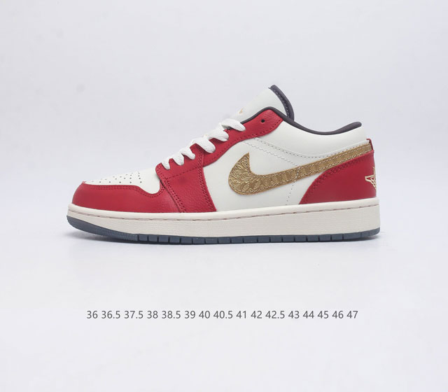 公司级 耐克 乔丹air Jordan 1 Low Aj1 乔1 乔丹1代 低帮板鞋复古文化休闲运动篮球鞋 从1985 年面世的元年款汲取设计灵感 采用简洁大方