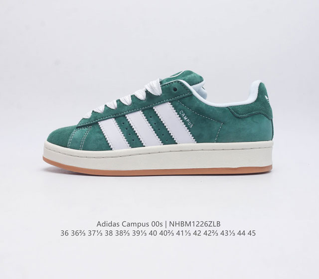 Adidas阿迪达斯 男女鞋 三叶草campus 00S 面包鞋复古休闲板鞋 千禧回潮 Adidas Campus 00S 经典再现 面包化的campus鞋款在