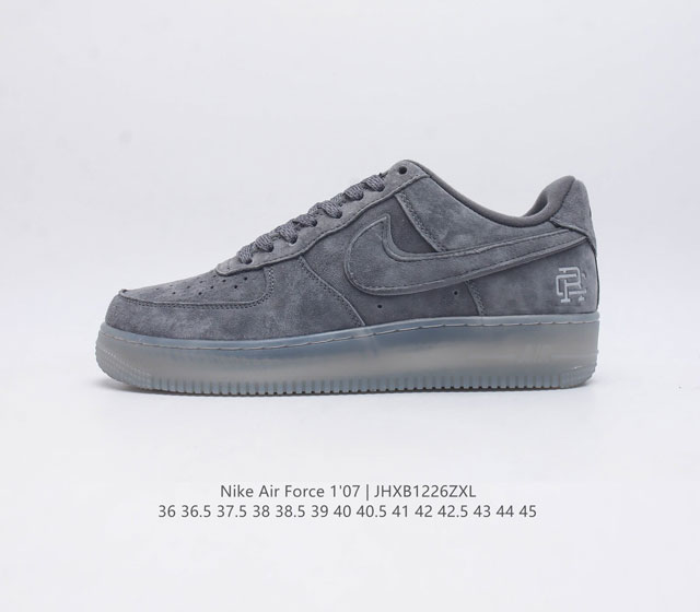 耐克 Nike Air Force 1 07 空军一号af1 低帮百搭休闲运动板鞋 柔软 弹性十足的缓震性能和出色的中底设计 横跨复古与现代的外型结合 造就出风