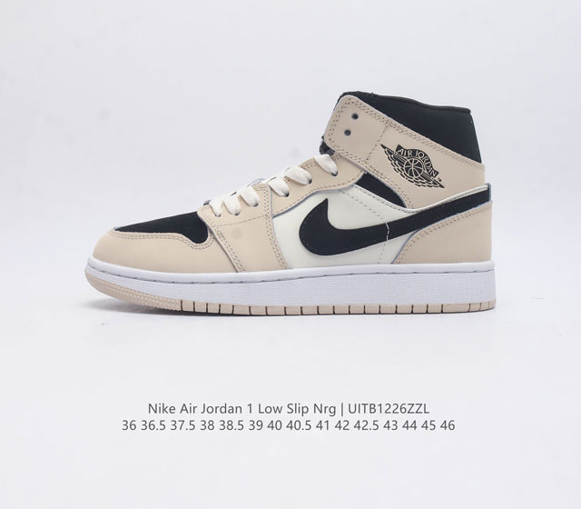 耐克 Nike Air Jordan 1 Mid 男女子篮球鞋时尚轻盈板鞋aj1乔1运动鞋 乔丹一代 高帮复古休闲篮球鞋 Air Jordan 1 Mid 搭载