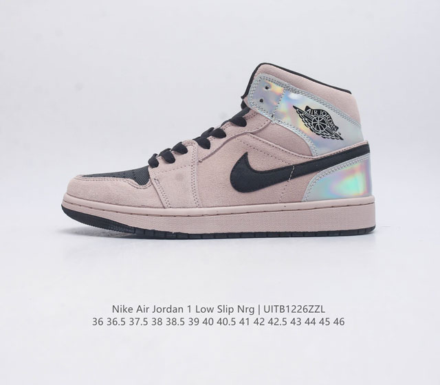 耐克 Nike Air Jordan 1 Mid 男女子篮球鞋时尚轻盈板鞋aj1乔1运动鞋 乔丹一代 高帮复古休闲篮球鞋 Air Jordan 1 Mid 搭载