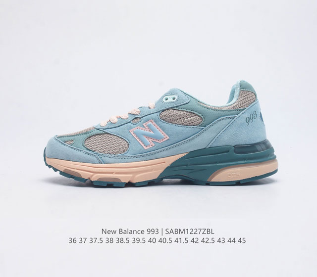 Newbalance 新百伦993系列美产老爹鞋总统经典复古运动鞋纽巴伦993总统慢跑鞋 卓越的舒适性与经典风格相得益彰 打造出我们的 Made In Us 9