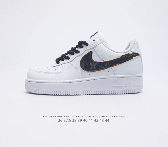 耐克 Nike Air Force 1 07 空军一号af1 低帮百搭休闲运动板鞋 柔软 弹性十足的缓震性能和出色的中底设计 横跨复古与现代的外型结合 造就出风