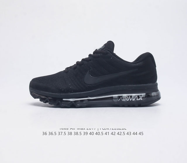 Nike 耐克 Air Max 2017 男女士跑鞋全掌气垫缓震休闲运动跑步鞋 Nikeair Max2017是nike Air Max系列的2017年旗舰款跑