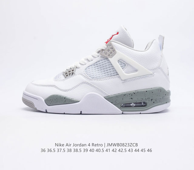 特价 耐克 乔丹nike Air Jordan 4 Aj4代复古休闲运动文化篮球鞋 秉承轻量化的速度型篮球鞋设计思想完成设计 降低重量的同时提升舒适度 中底延续