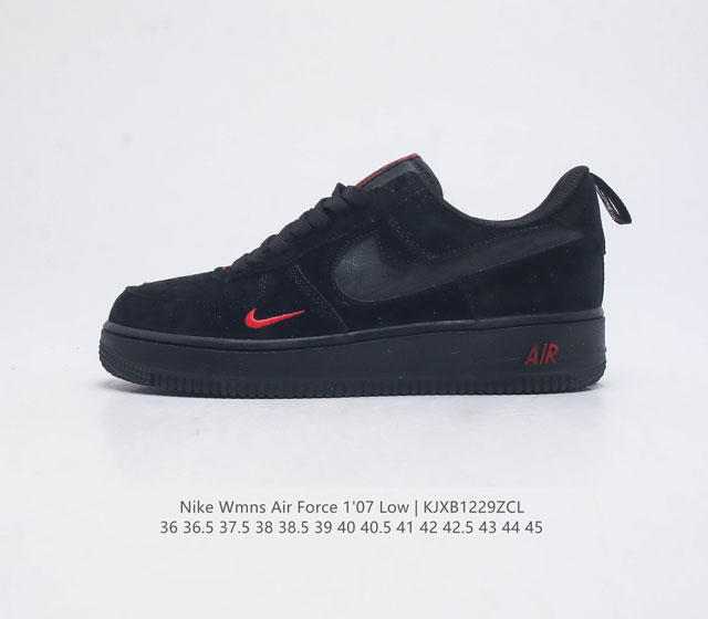 耐克nike Air Force 1 Low 空军一号 Af1 低帮百搭休闲运动板鞋 柔软 弹性十足的缓震性能和出色的中底设计 横跨复古与现代的外型结合 造就出