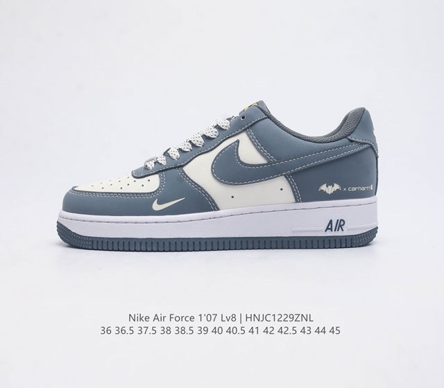 公司级 Af1耐克 Nike Air Force 1 07 Low 空军一号 原楦头原纸板 打造纯正空军版型 专注外贸渠道 全掌内置蜂窝气垫 原盒配件 原厂中底