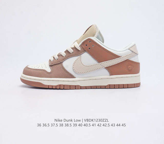 真标 耐克nike Dunk Low 板鞋 Sb系列经典百搭休闲运动板鞋 加厚鞋舌的填充 使舒适性大大提升 同时也更方便穿脱中底部分则加入了脚感柔软舒适zoom