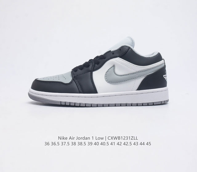 特价 耐克 乔丹air Jordan 1 Low Aj1 乔1 乔丹1代aj1 低帮复古文化休闲运动篮球鞋 从1985 年面世的元年款汲取设计灵感 采用简洁大方