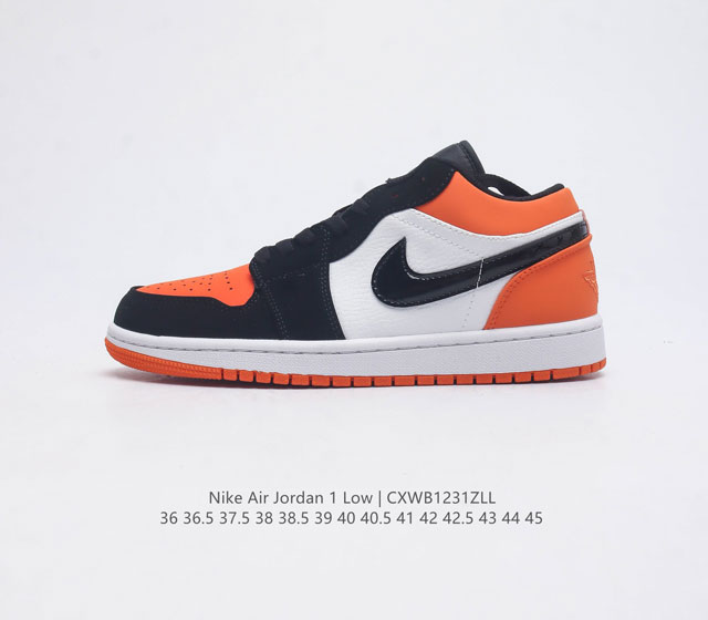 特价 耐克 乔丹air Jordan 1 Low Aj1 乔1 乔丹1代aj1 低帮复古文化休闲运动篮球鞋 从1985 年面世的元年款汲取设计灵感 采用简洁大方