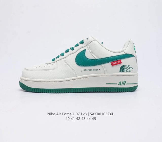 耐克nike Air Force 1 Low 空军一号 Af1 低帮百搭休闲运动板鞋 柔软 弹性十足的缓震性能和出色的中底设计 横跨复古与现代的外型结合 造就出