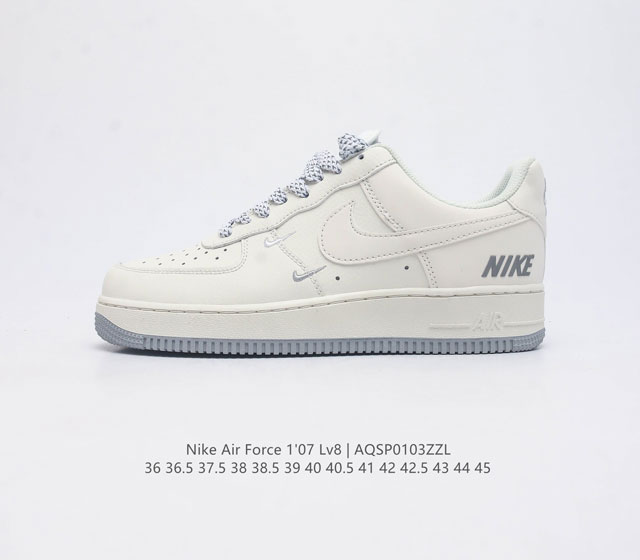 耐克nike Air Force 1 Low 空军一号 Af1 低帮百搭休闲运动板鞋 柔软 弹性十足的缓震性能和出色的中底设计 横跨复古与现代的外型结合 造就出