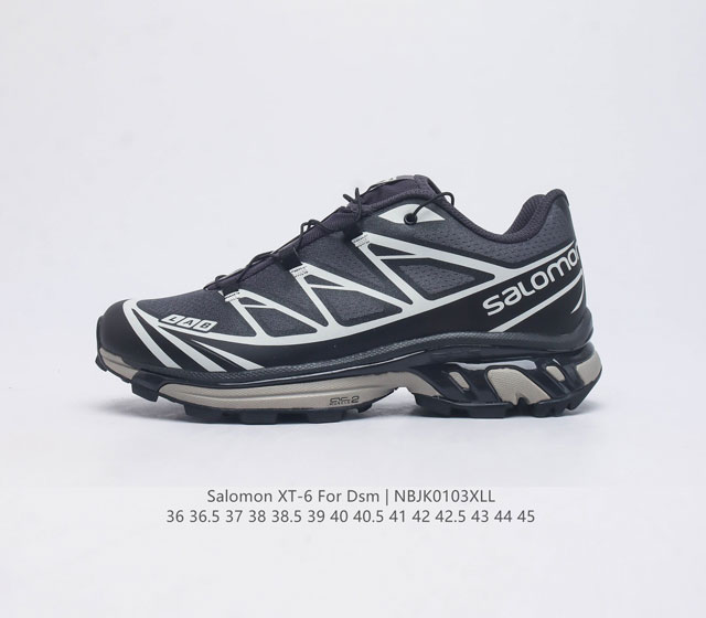 萨洛蒙 Salomon Xt-6 系列运动鞋款 户外运动舒适透气时尚潮流穿搭越野跑鞋 作为山系 户外穿搭风格的代表品牌 这两年 Salomon 不仅成为无数球鞋