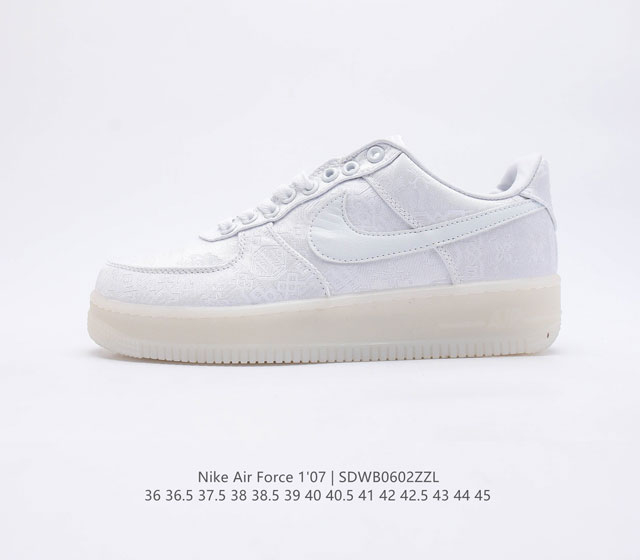 耐克 空军一号 Af1运动板鞋 陈冠希凝结集团clot X 藤原浩闪电fragment Design X Nike Air Force 1 Jt Premium