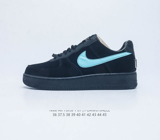 耐克 Nike Air Force 1 07 空军一号低帮百搭休闲运动鞋 厚底增高板鞋 柔软 弹性十足的缓震性能和出色的中底设计 横跨复古与现代的外型结合 造就