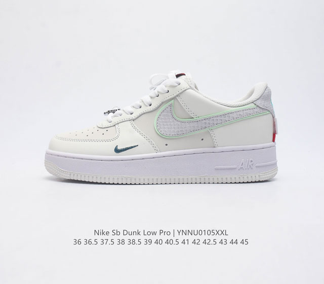 公司级 Af1耐克 Nike Air Force 1 07 Low 龙年定制款 空军一号 原楦头原纸板 打造纯正空军版型 专注外贸渠道 全掌内置蜂窝气垫 原盒配