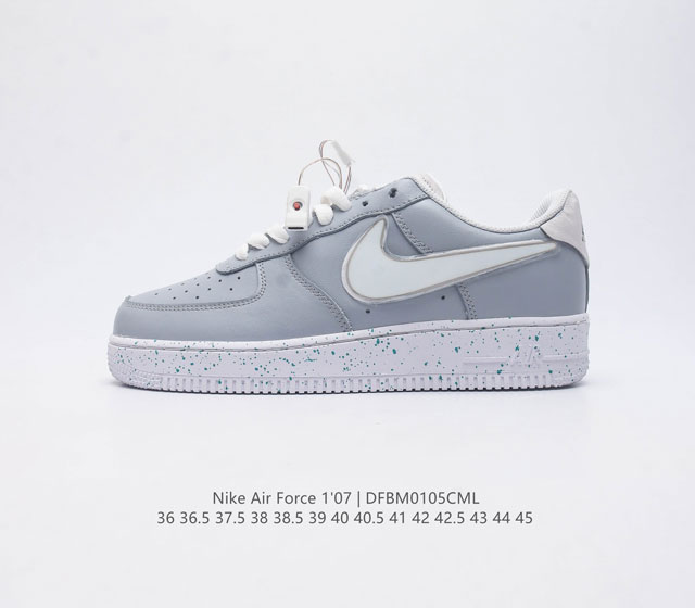 灯光鞋 Af1耐克 Nike Air Force 1 07 Low 空军一号 低帮 原楦头原纸板 打造纯正空军版型 专注外贸渠道 全掌内置蜂窝气垫 原盒配件 原