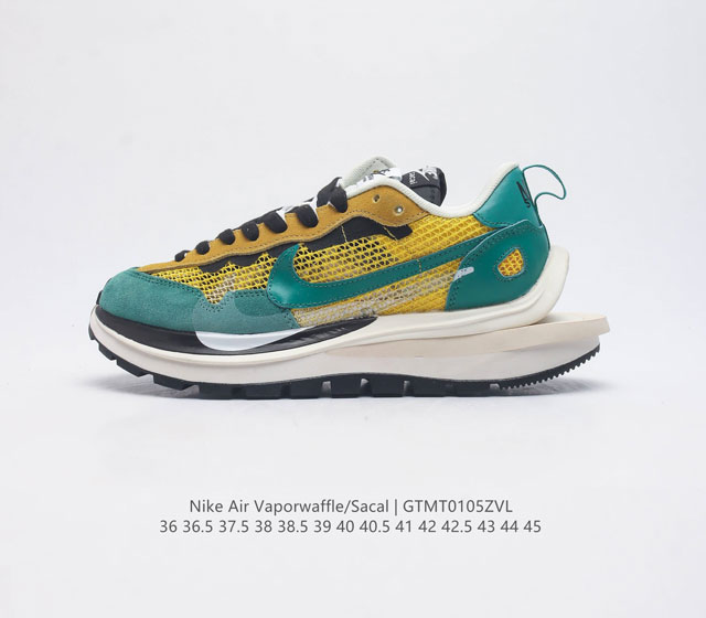 耐克 Sacai X Nike Vaporwaffle 3 0 华夫三代 3 0走秀重磅联名款运动鞋 男女鞋真标半码制 升级正确5层组合鞋底型 东莞百宏织唛双鞋