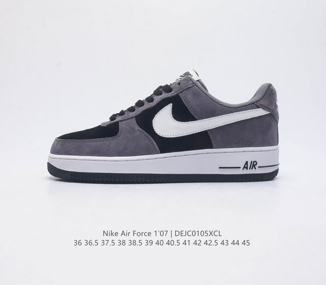 公司级 Af1耐克 Nike Air Force 1 07 Low 空军一号 低帮 原楦头原纸板 打造纯正空军版型 专注外贸渠道 全掌内置蜂窝气垫 原盒配件 原