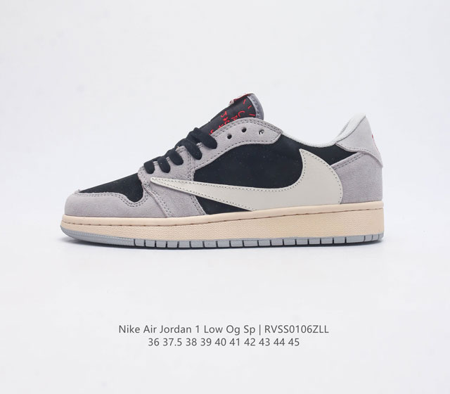 耐克 Nike Air Jordan 1 Low Og Sp Military Blue Aj1乔1 倒勾 低帮篮球鞋 Aj1 乔丹1代 Aj1 乔1 反向脚趾