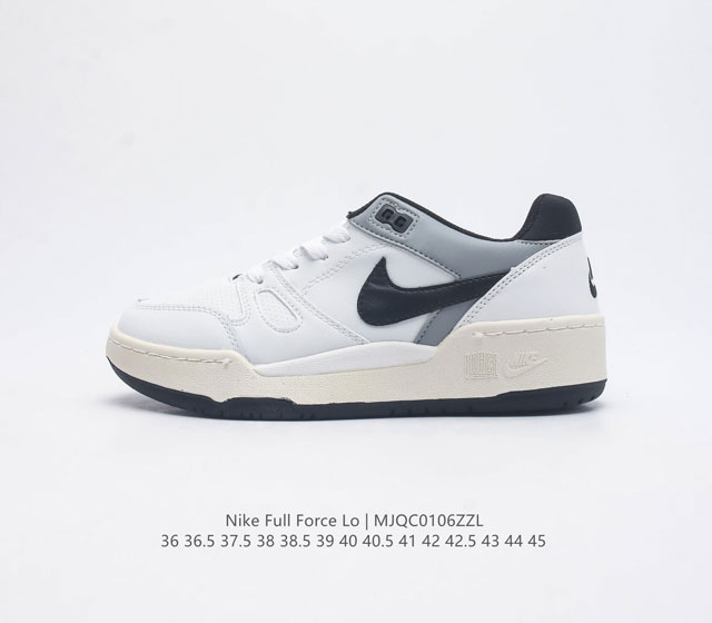 耐克 Nike 全新鞋型 来了 Nike Full Force Low 时尚复古运动板鞋 复古气质爆棚 近年来复古风的兴起 众多品牌纷纷推出自己的全新鞋款 势必