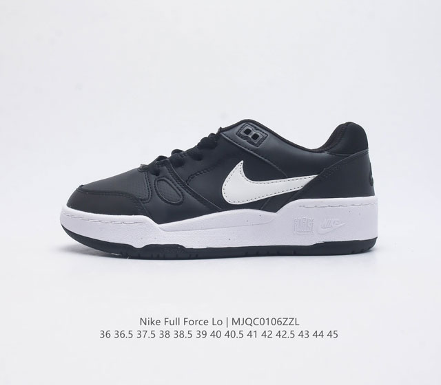 耐克 Nike 全新鞋型 来了 Nike Full Force Low 时尚复古运动板鞋 复古气质爆棚 近年来复古风的兴起 众多品牌纷纷推出自己的全新鞋款 势必