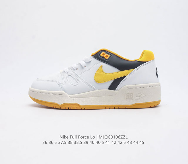 耐克 Nike 全新鞋型 来了 Nike Full Force Low 时尚复古运动板鞋 复古气质爆棚 近年来复古风的兴起 众多品牌纷纷推出自己的全新鞋款 势必