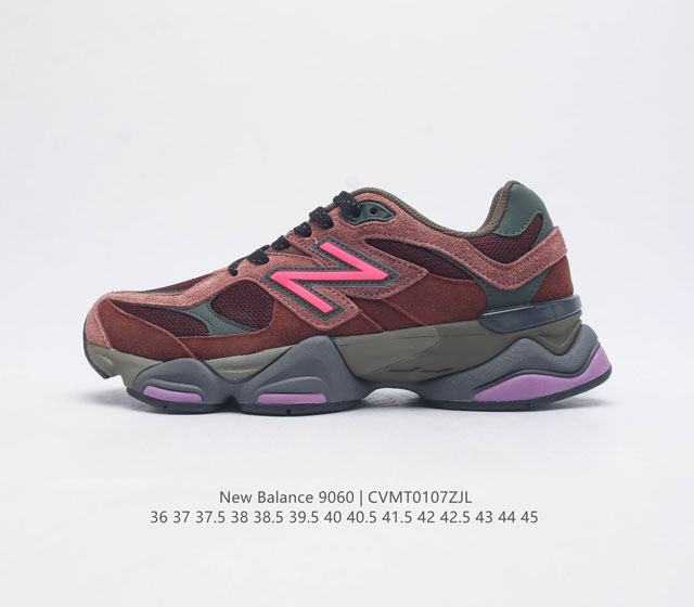 Nb 新百伦 New Balance Nb9060小象蹄男女款9060舒适百搭老爹鞋 全新 9060 款式将经典风格与现代设计融合到日常多功能性中 9060 重