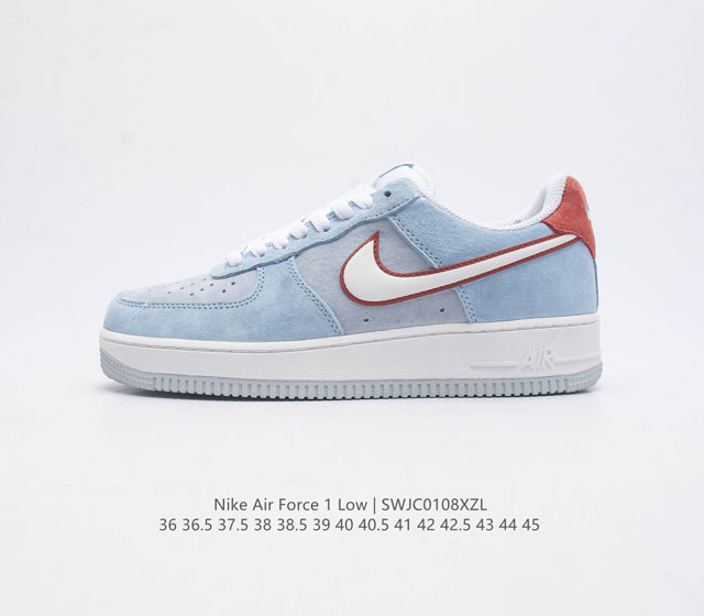 公司级 Af1耐克 Nike Air Force 1 07 Low 空军一号 厚底增高运动板鞋 原楦头原纸板 打造纯正空军版型 专注外贸渠道 全掌内置蜂窝气垫