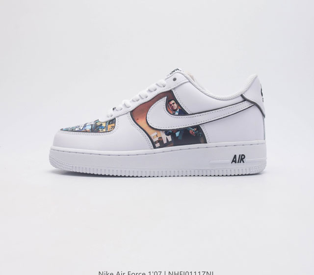 公司级 Af1耐克 Nike Air Force 1 07 Low 空军一号 厚底增高运动板鞋 原楦头原纸板 打造纯正空军版型 专注外贸渠道 全掌内置蜂窝气垫