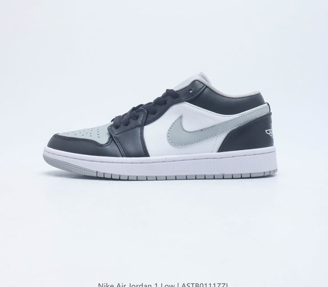 特价头层皮 耐克 乔丹1代 Air Jordan 1 Low Aj1 乔1 低帮复古文化休闲运动篮球鞋 此款鞋从1985 年面世的元年款汲取设计灵感 采用简洁大