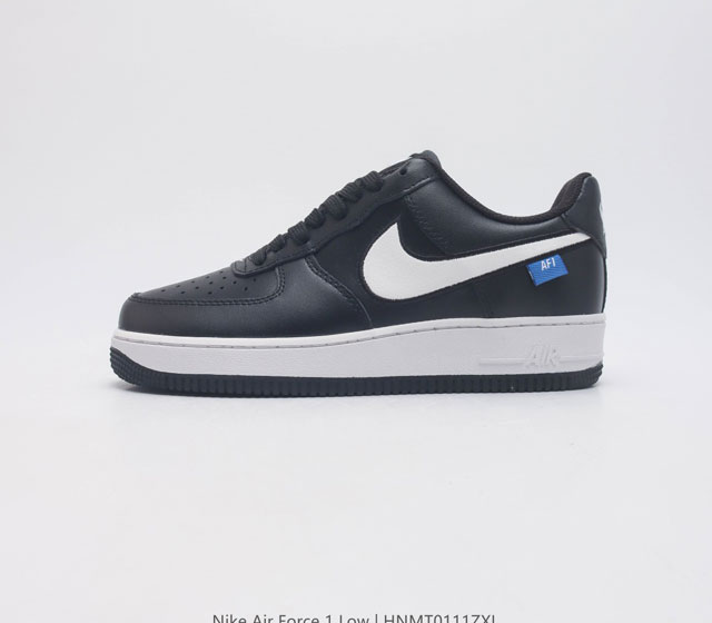 耐克nike Air Force 1 Low 空军一号 Af1 低帮百搭休闲厚底增高运动板鞋 柔软 弹性十足的缓震性能和出色的中底设计 横跨复古与现代的外型结合