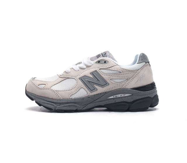 新百伦 New Balance Nb990 V3系列 高端美产990系列简约经典舒适百搭时尚复古休闲鞋缓震透气跑步鞋 该鞋款采用mcd Motion Contr