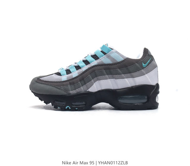 Nike 耐克 Air Max 95 潮流百搭 气垫缓震慢跑鞋 休闲防滑运动鞋 Nike耐克男鞋跑步鞋经典透气舒适运动鞋休闲鞋 为了迎接今年的世界地球日 Nik