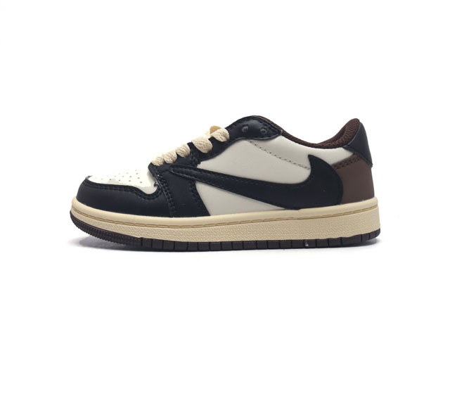 童鞋 耐克 Nike Air Jordan 1 Low Og Sp Military Blue Aj1乔1 倒勾 低帮儿童篮球鞋 Aj1 乔丹1代 Aj1 乔1