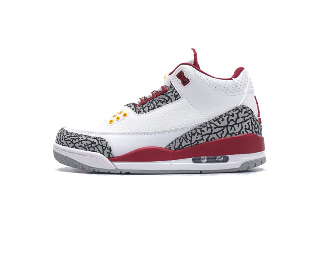 二层皮 耐克 乔丹 Aj3 耐克 Nike Air Jordan 3 Retro Se 乔3 复刻篮球鞋 乔丹3代 三代 男女子运动鞋 作为 Aj 系列中广受认