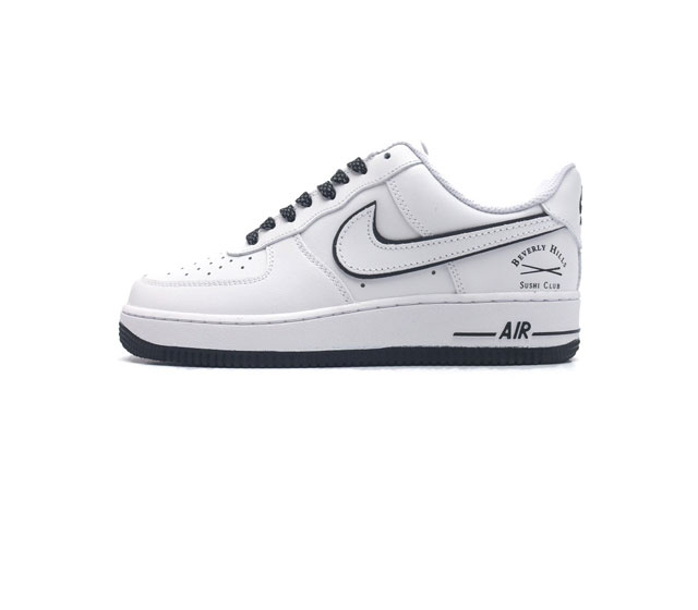 耐克 Nike Air Force 1 07 空军一号af1 低帮百搭厚底增高休闲运动板鞋 柔软 弹性十足的缓震性能和出色的中底设计 横跨复古与现代的外型结合