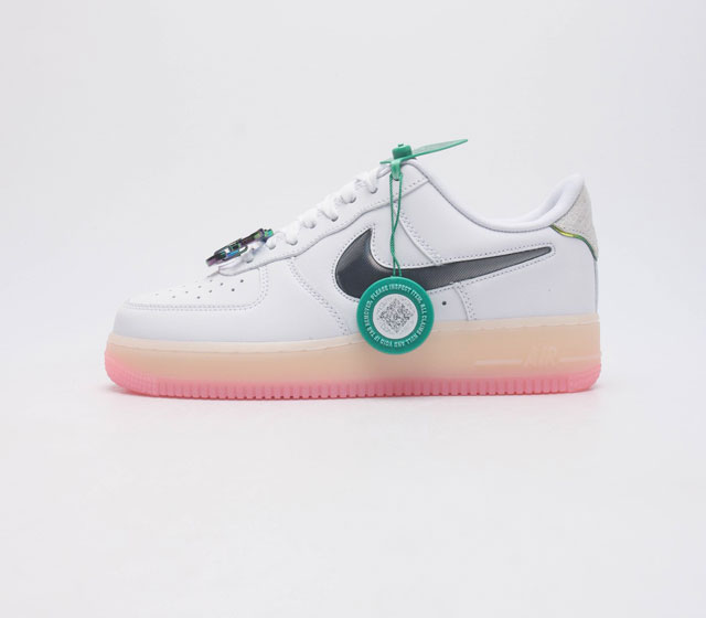 公司级 附赠送logo清洁刷 Af1耐克 Af1代 Nike Air Force 1 07 Low 空军一号 厚底增高百搭运动板鞋 原楦头原纸板 打造纯正空军版