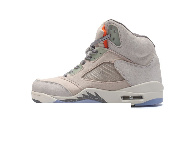 耐克 Nike Air Jordan 5 Retro 高帮 乔丹之子 Aj5 乔丹5代 Aj5 乔5 乔丹5 高邦 乔丹篮球运动鞋 低帮复古休闲文化篮球鞋 后跟