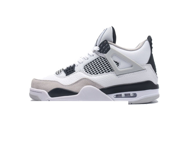 耐克 Nike Air Jordan 4 Retro Og迈克尔 乔丹aj4代乔4 中帮复古休闲运动文化篮球鞋 秉承轻量化的速度型篮球鞋设计思想完成设计 降低重